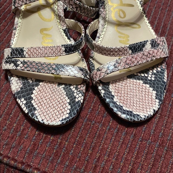 SAM EDELMAN “STACIE”‎ STRAPPY BLOCK HEELS - Picture 2 of 14